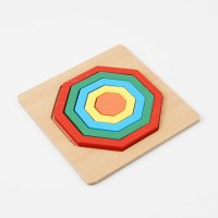 Geometric Shape Puzzle Set