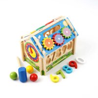 Wooden Multi-functional Dismounting Wisdom House