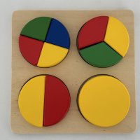 Wooden Geometric Shapes puzzle