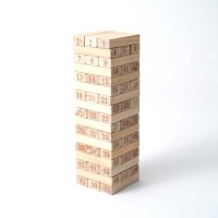 Wood Tumbling Tower Stacking Toy (Jenga)