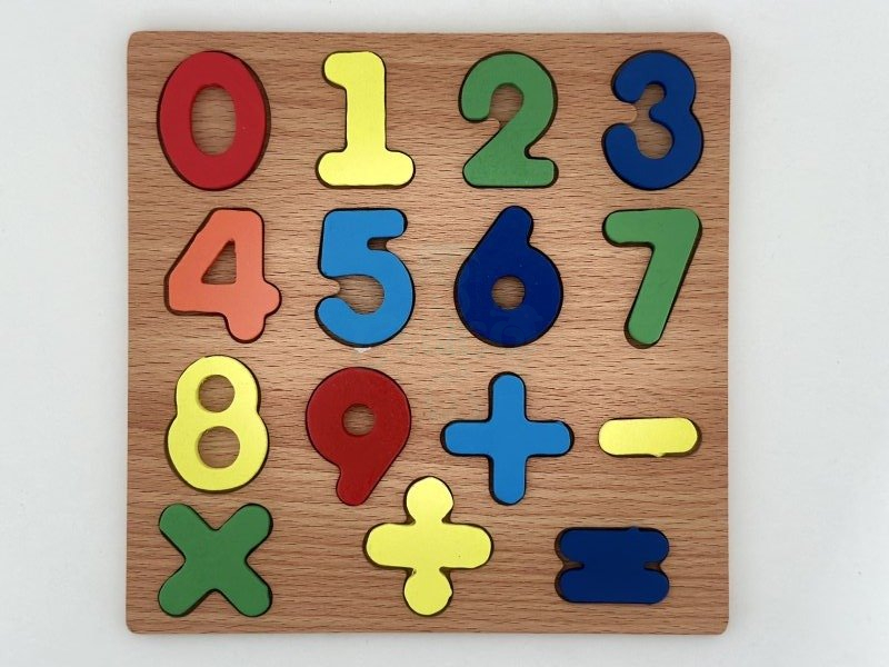 Buy Wooden Alphabet, Numbers, and Shapes Puzzle in Sri Lanka